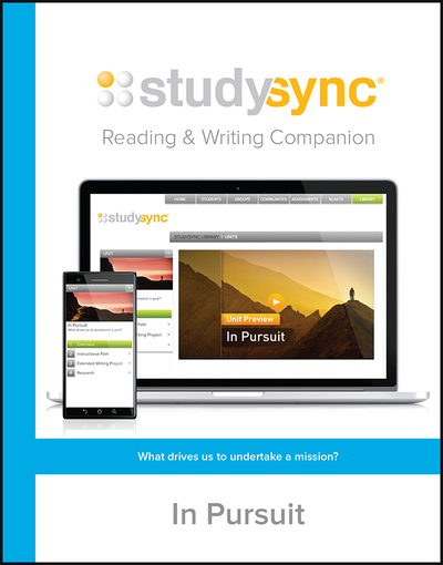 StudySync Grade 7, Reading and Writing Companion Unit 1