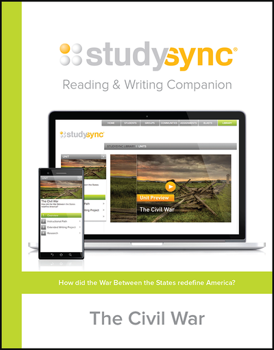 StudySync Grade 8, Reading and Writing Companion Unit 4