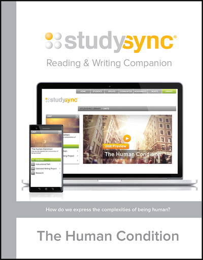 StudySync Grade 12, Reading and Writing Companion Unit 2
