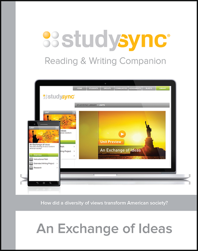 StudySync Grade 12, Reading and Writing Companion Unit 3