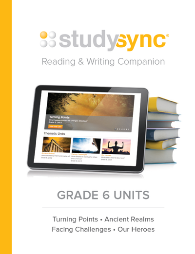 StudySync Grade 6, Reading and Writing Companion Units 1-4