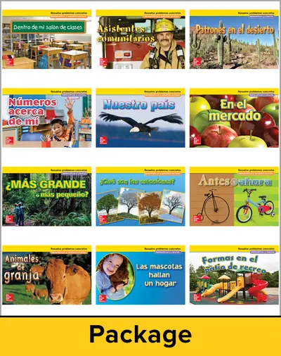 McGraw-Hill My Math, Grade K, Real-World Problem Solving Readers Deluxe Package (Spanish) McGraw-Hill My Math, Grade K, Real-World Problem Solving Readers Deluxe Package (Spanish)