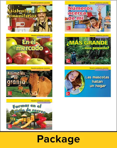 McGraw-Hill My Math, Grade K, Spanish Real-World Problem Solving Reader Package for My Learning Station McGraw-Hill My Math, Grade K, Spanish Real-World Problem Solving Reader Package for My Learning Station