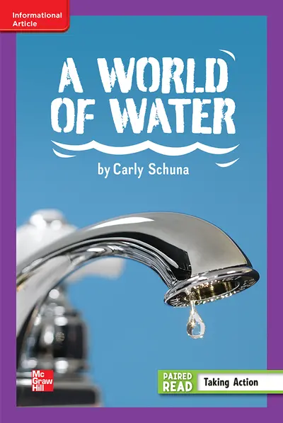 Reading Wonders Leveled Reader A World of Water: ELL Unit 3 Week 5 Grade 6 Reading Wonders Leveled Reader A World of Water: ELL Unit 3 Week 5 Grade 6