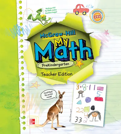 McGraw-Hill My Math, Grade PK, Teacher Edition McGraw-Hill My Math, Grade PK, Teacher Edition