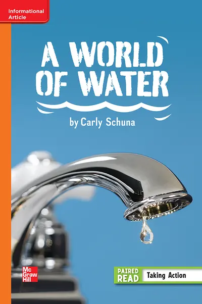 Reading Wonders, Grade 6, Leveled Reader A World of Water, ELL, Unit 3, 6-Pack Reading Wonders, Grade 6, Leveled Reader A World of Water, ELL, Unit 3, 6-Pack