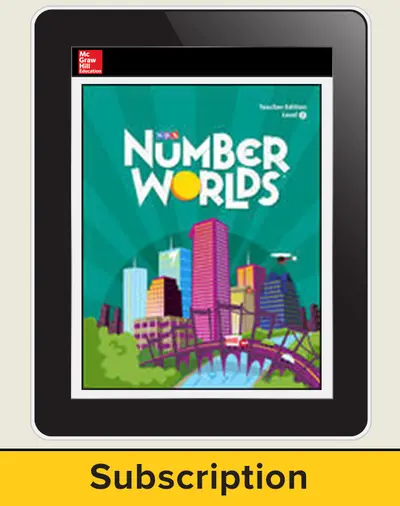 Number Worlds Levels A-J, 6-year Teacher License Number Worlds Levels A-J, 6-year Teacher License