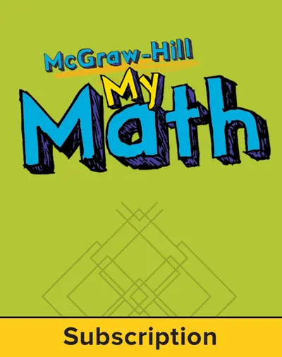 McGraw-Hill My Math, Grade PK, Online eStudent Flipbook, 1 year subscription McGraw-Hill My Math, Grade PK, Online eStudent Flipbook, 1 year subscription