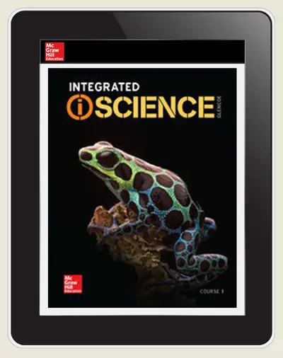 Integrated iScience, Course 1, Student Embedded LearnSmart, 6-year subscription Integrated iScience, Course 1, Student Embedded LearnSmart, 6-year subscription