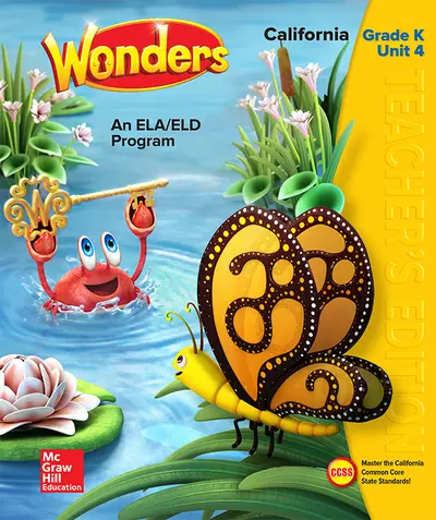 CA Teacher's Edition Grade K Vol. 4 CA Teacher's Edition Grade K Vol. 4