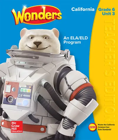 CA Teacher's Edition Grade 6 Vol. 3 CA Teacher's Edition Grade 6 Vol. 3