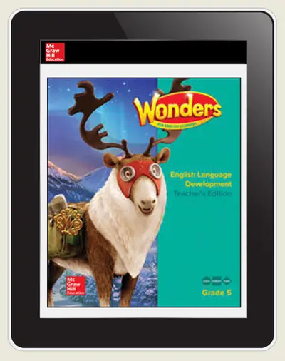 Reading Wonders for English Learners 6 Seats Student Workspace 1 Yr Subscription Grade 5 Reading Wonders for English Learners 6 Seats Student Workspace 1 Yr Subscription Grade 5
