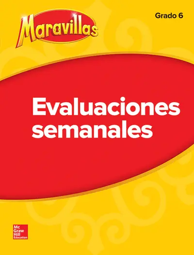 Lectura Maravillas Student Weekly Assessment Grade 6
