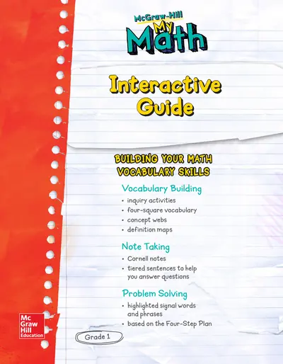 MH My Math ELD SE Grade 1 MH My Math ELD SE Grade 1
