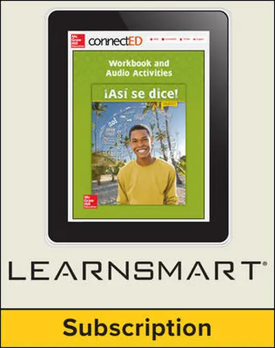 Asi se dice! Level 3, Student Edition Embedded SmartBook, 6-year subscription Asi se dice! Level 3, Student Edition Embedded SmartBook, 6-year subscription
