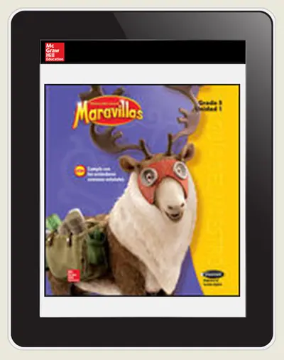 Maravillas Student Workspace (8-Year Subscription), Grade 5
