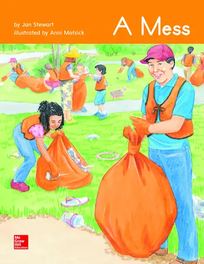 Open Court Reading Grade 1 Core Decodable 63, A Mess Open Court Reading Grade 1 Core Decodable 63, A Mess
