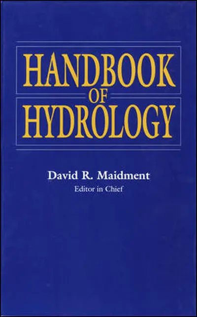 Handbook of Hydrology Handbook of Hydrology