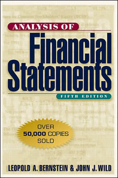 Analysis of Financial Statements Analysis of Financial Statements
