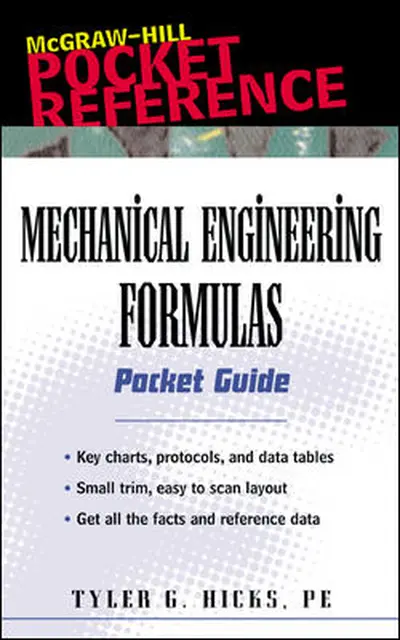 Mechanical Engineering Formulas Pocket Guide Mechanical Engineering Formulas Pocket Guide