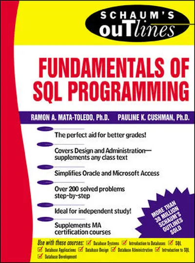 Schaum’s Outline of Fundamentals of SQL Programming Schaum’s Outline of Fundamentals of SQL Programming