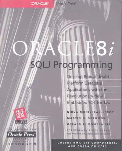 Oracle8i SQLJ Programming Oracle8i SQLJ Programming