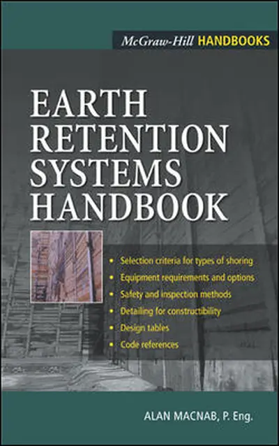 Earth Retention Systems Handbook Earth Retention Systems Handbook