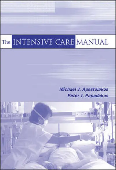 The Intensive Care Manual The Intensive Care Manual