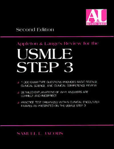 Appleton & Lange's Review for the USMLE Step 3 Appleton & Lange's Review for the USMLE Step 3