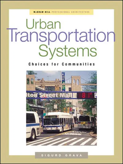 Urban Transportation Systems Urban Transportation Systems