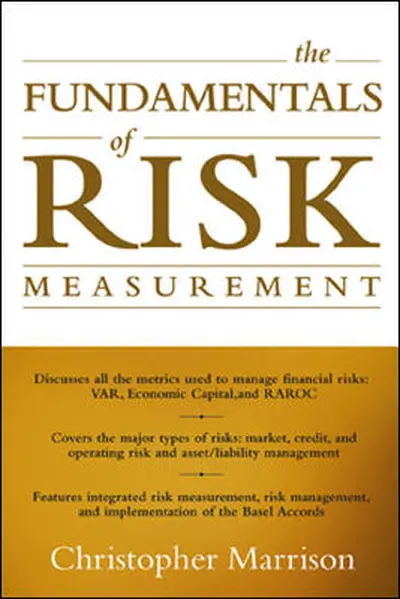 The Fundamentals of Risk Measurement The Fundamentals of Risk Measurement