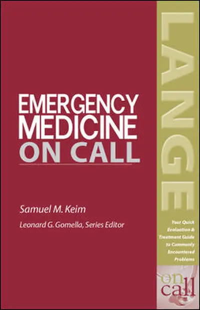 Emergency Medicine On Call Emergency Medicine On Call