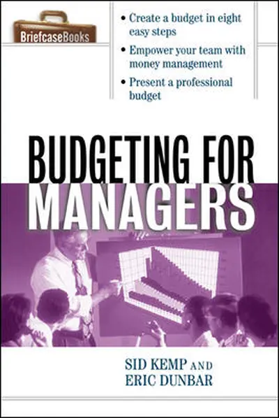 Budgeting for Managers Budgeting for Managers