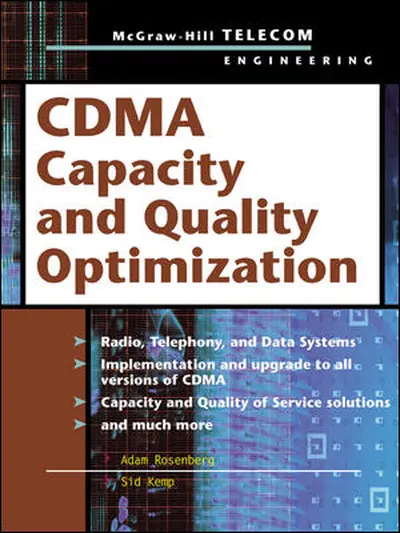 CDMA Capacity and Quality Optimization CDMA Capacity and Quality Optimization