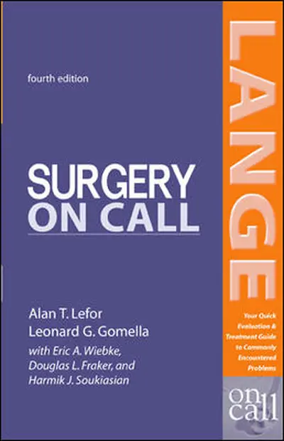 Surgery On Call, Fourth Edition Surgery On Call, Fourth Edition