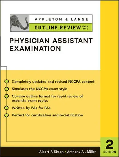 Appleton & Lange Outline Review for the Physician Assistant Examination, Second Edition
