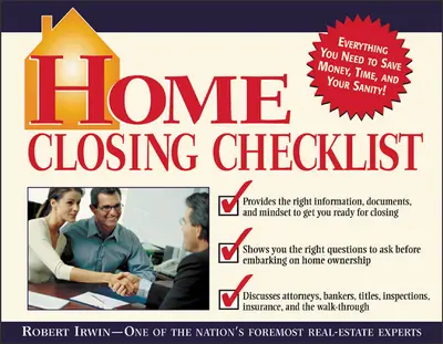Home Closing Checklist Home Closing Checklist
