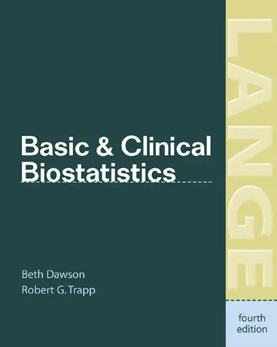 Basic & Clinical Biostatistics: Fourth Edition Basic & Clinical Biostatistics: Fourth Edition