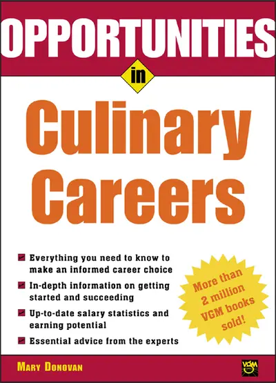 Opportunities in Culinary Careers Opportunities in Culinary Careers