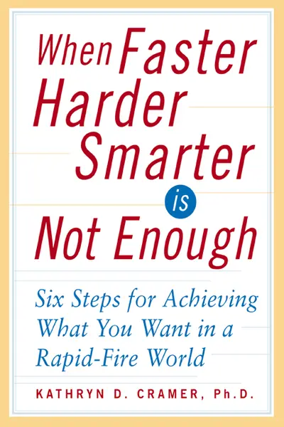 When Faster Harder Smarter Is Not Enough When Faster Harder Smarter Is Not Enough