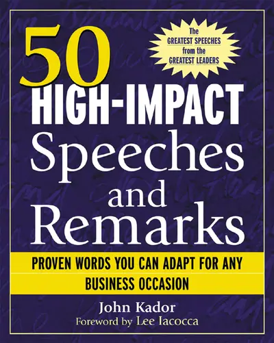 50 High-Impact Speeches and Remarks 50 High-Impact Speeches and Remarks