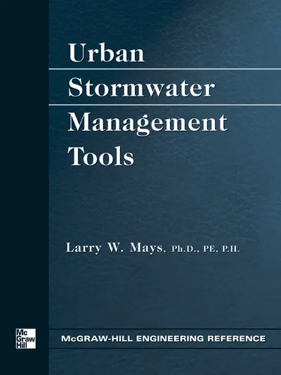 Urban Stormwater Management Tools Urban Stormwater Management Tools