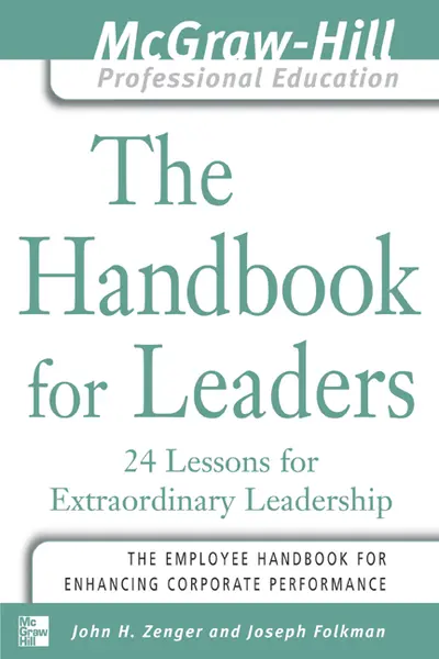 The Handbook for Leaders The Handbook for Leaders