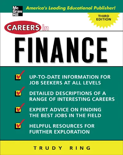 Careers in Finance Careers in Finance