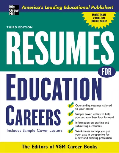 Resumes for Education Careers Resumes for Education Careers