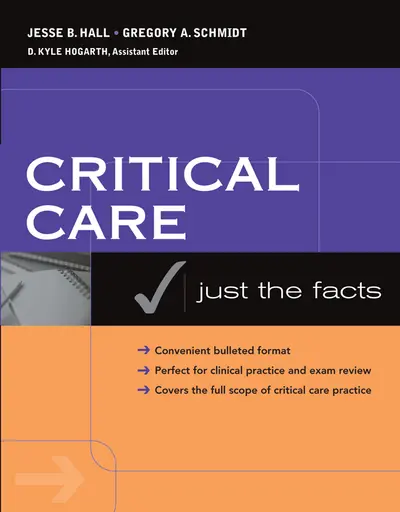 Critical Care: Just the Facts Critical Care: Just the Facts