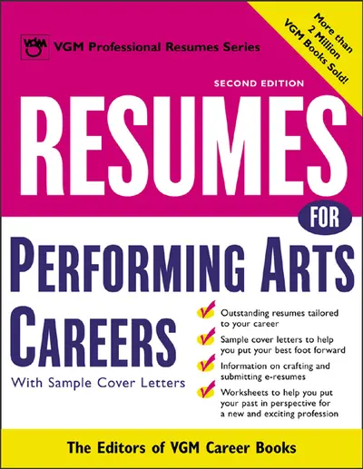 Resumes for Performing Arts Careers Resumes for Performing Arts Careers