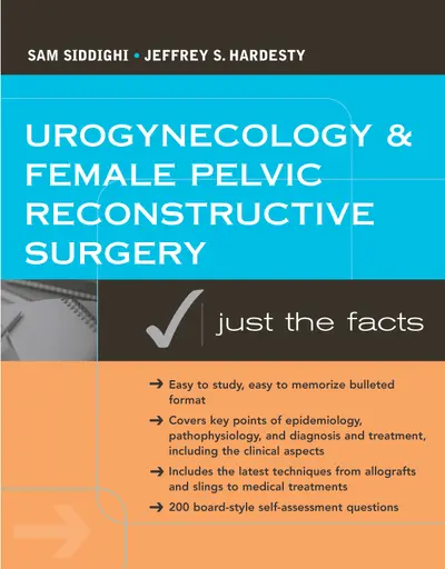 Urogynecology and Female Pelvic Reconstructive Surgery: Just the Facts Urogynecology and Female Pelvic Reconstructive Surgery: Just the Facts