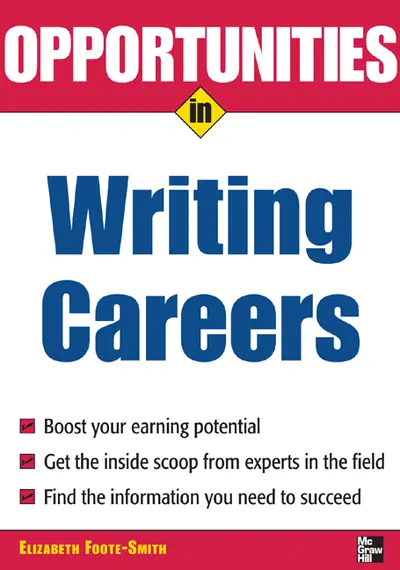 Opportunities in Writing Careers Opportunities in Writing Careers