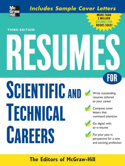 Resumes for Scientific and Technical Careers Resumes for Scientific and Technical Careers